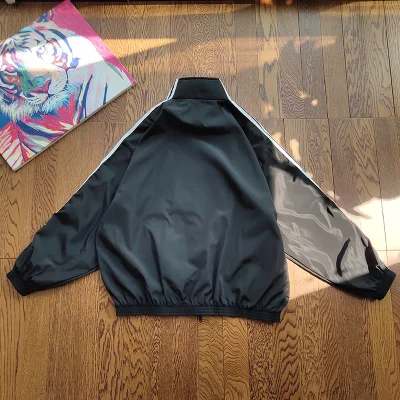 Олимпийка Balenciaga X Adidas With Stripes "Black" фото № 3