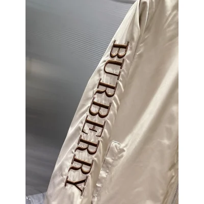 Курка-бомбер Burberry Frontside On The Sleeve Brown Logo "Beige" фото № 5