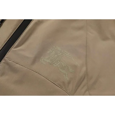 Куртка Burberry Frontside Print Glossy Warrior And Horse "Brown" фото № 4