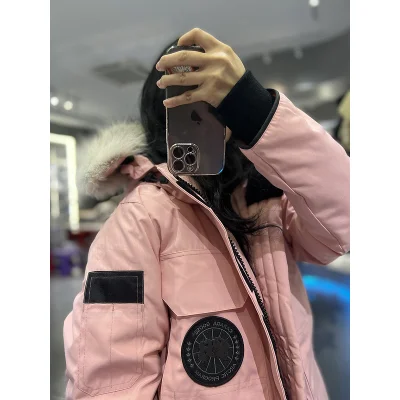 Парка Canada Goose Fur Hood "Pink" фото № 2