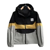 Куртка Christian Dior Black Logo In White Square "Black"