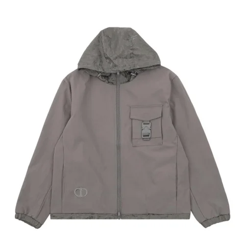 Куртка Christian Dior Frontside Logo CD "Gray"