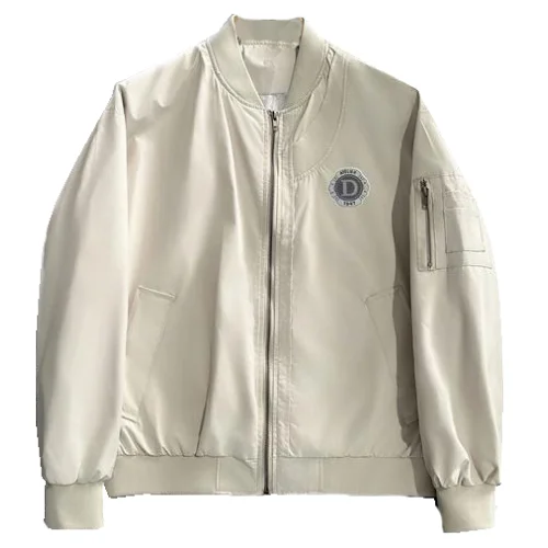 Куртка-бомбер Christian Dior Frontside Logo D Atelier 1947 "White"