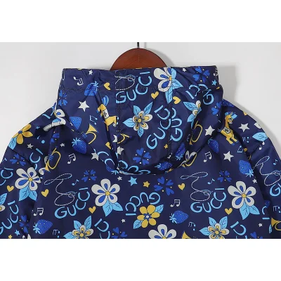 Ветровка Gucci Floral Print "Blue" фото № 5