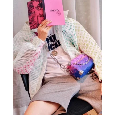 Куртка Louis Vuitton Color Touch "White" фото № 2