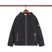 Ветровка Moncler Small Logo On The Sleeve "Black"