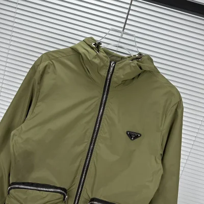Ветровка Prada With Large Pockets "Green" фото № 6
