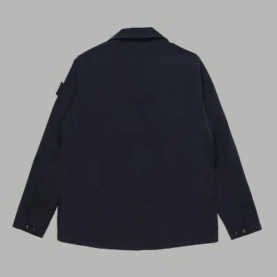 Олимпийка Stone Island With Large Pockets "Black" фото № 3