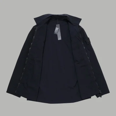 Олимпийка Stone Island With Large Pockets "Black" фото № 5