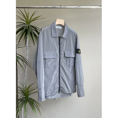 Ветровка Stone Island Shirt Style "Blue" фото № 2