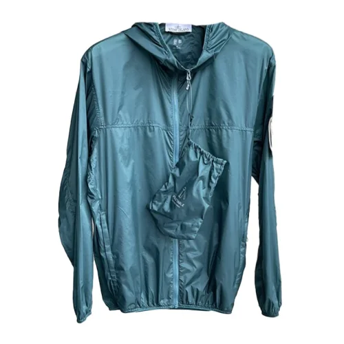 Ветровка Stone Island Lightweight With A Handbag "Blue/Mint"