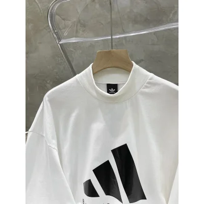 Лонгслив Adidas Basketball "White" фото № 8