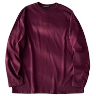 Лонгслив Balenciaga Small Front Logo And Big Back Logo By Center Лонгслив Balenciaga Small Front Logo And Big Back Logo By Center