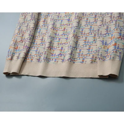 Лонгслив Christian Dior Colorful Print Logos Dior "Beige" фото № 4