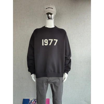 Лонгслив Fear of God Essentials Fleece "Black" фото № 6