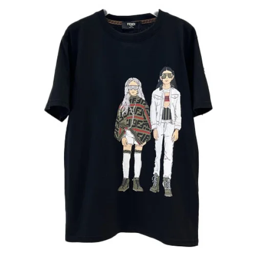 Футболка Fendi People "Black"