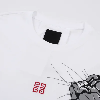 Футболка Givenchy Half Of The Animal "White" фото № 4