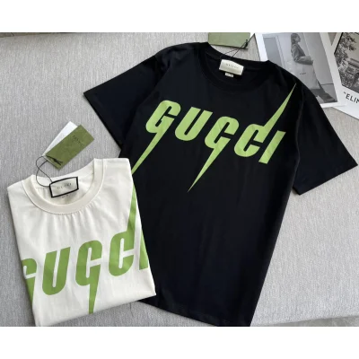 Футболка GUCCI Monochrome with Color Print "Black" фото № 2