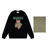 Лонгслив Gucci Branded Bear "Black"