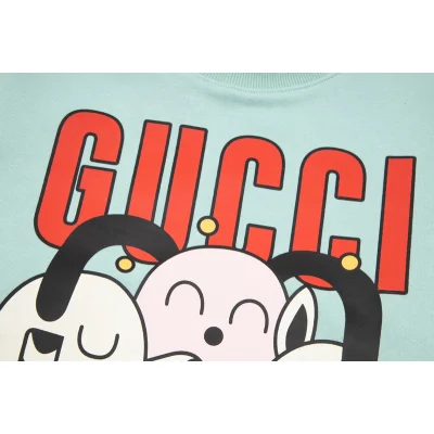 Лонгслив Gucci Friends Print "Mint" фото № 8