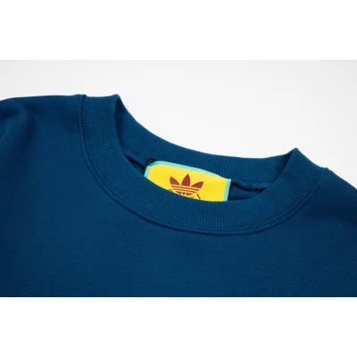 Лонгслив Gucci Two Large Halves Of Adidas "Blue" фото № 2