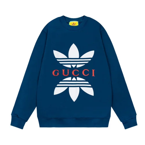 Лонгслив Gucci Two Large Halves Of Adidas "Blue"