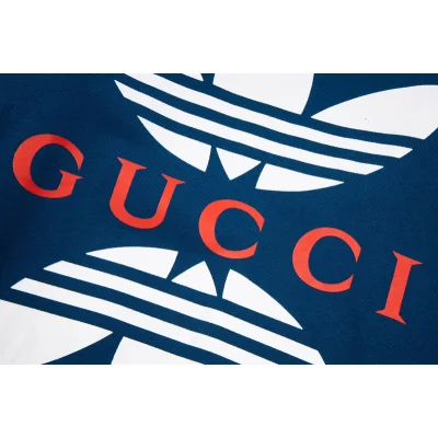 Лонгслив Gucci Two Large Halves Of Adidas "Blue" фото № 5