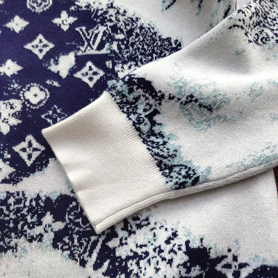 Лонгслив Louis Vuitton Double Color "White/Blue" фото № 8