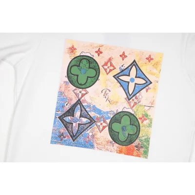 Лонгслив Louis Vuitton Square With Emblems "White" фото № 6 Лонгслив Louis Vuitton Square With Emblems "White" фото № 6