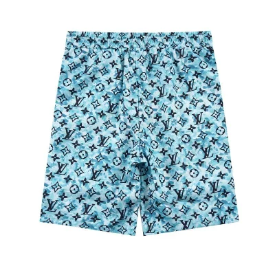 Шорты Louis Vuitton Logo Symbols "Blue" фото № 2