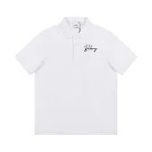 Поло Burberry With Beautiful Text Logo "White"