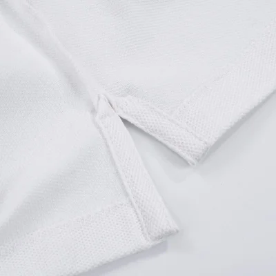 Поло Burberry With Beautiful Text Logo "White" фото № 8