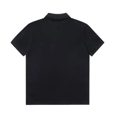 Поло Burberry Small Round Monogram Logo "Black" фото № 2