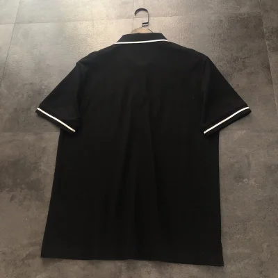 Поло Celine Embroidered Logo "Black" фото № 7