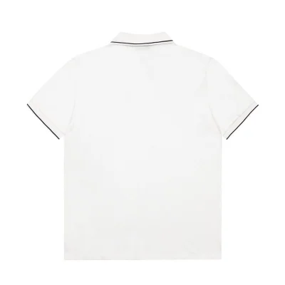 Поло Dior With Bee Embroidery "White" фото № 3