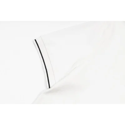 Поло Dior With Bee Embroidery "White" фото № 7