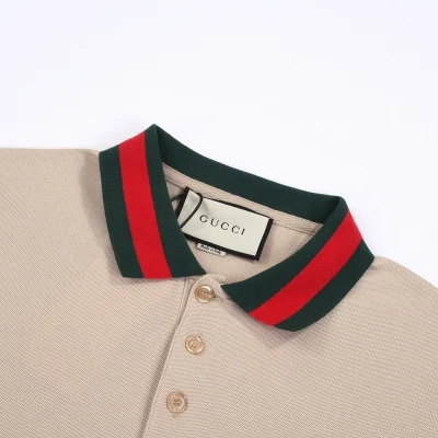 Поло Gucci Regular With Pocket "Beige" фото № 6
