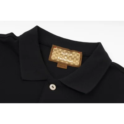 Поло Gucci X Balenciaga Regular With Logo "Black" фото № 2 Поло Gucci X Balenciaga Regular With Logo "Black" фото № 2