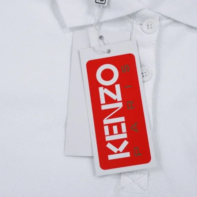 Поло Kenzo Flower Logo "White" фото № 6 Поло Kenzo Flower Logo "White" фото № 6