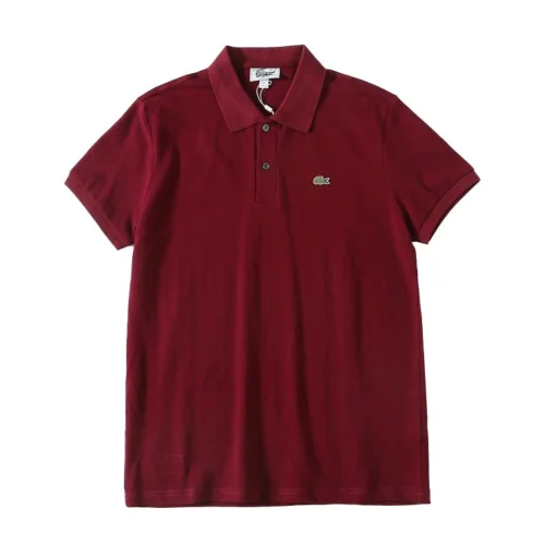 Поло Lacoste Cotton With Crocodile Logo "Red"