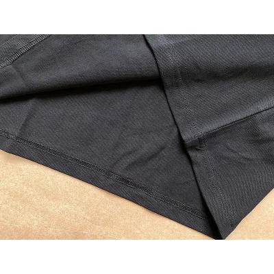 Поло Lacoste With Stripes Along The Contour "Black" фото № 5