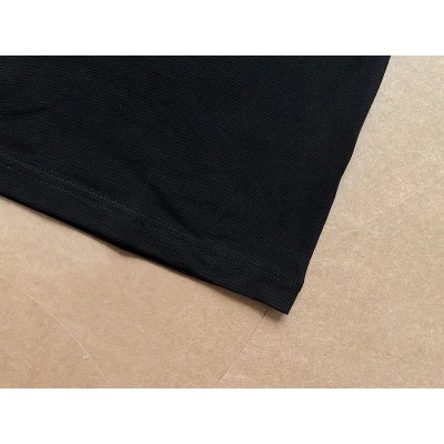 Поло Lacoste With Stripes Along The Contour "Black" фото № 6