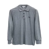 Поло Lacoste Little Crocodile "Gray"