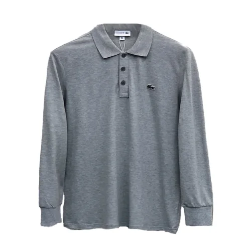 Поло Lacoste Little Crocodile "Gray"