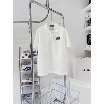 Поло Louis Vuitton Tiger's Head "White" фото № 8