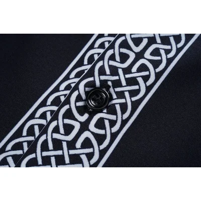 Рубашка Amiri Symbols Print Without Pockets "Black" фото № 7 Рубашка Amiri Symbols Print Without Pockets "Black" фото № 7