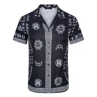 Рубашка Amiri Symbols Print Without Pockets "Black"