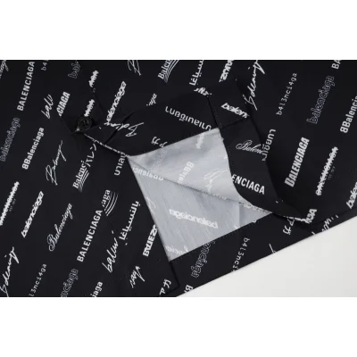 Рубашка Balenciaga Inscription In Different Languages "Black" фото № 3 Рубашка Balenciaga Inscription In Different Languages "Black" фото № 3