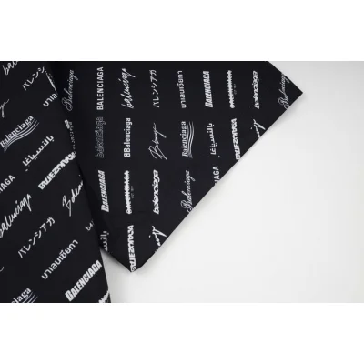 Рубашка Balenciaga Inscription In Different Languages "Black" фото № 7 Рубашка Balenciaga Inscription In Different Languages "Black" фото № 7