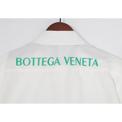 Рубашка Bottega Veneta With Triangle "White" фото № 7